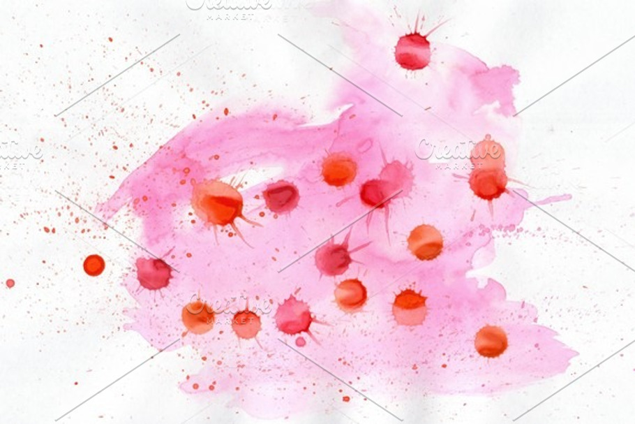 5 watercolor backgrounds in Textures - product preview 8