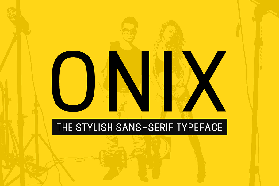 ONIX - Stylish Typeface + Web Fonts in Sans-Serif Fonts - product preview 8