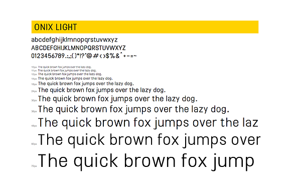 ONIX - Stylish Typeface + Web Fonts in Sans-Serif Fonts - product preview 5