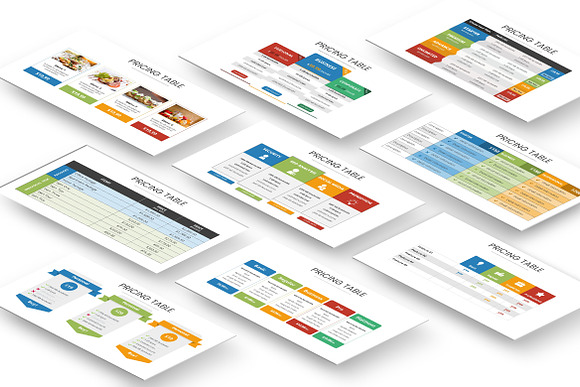 Pricing Table Keynote Template in Keynote Templates - product preview 1