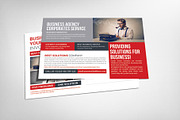 Corporate Business Agency Postcard