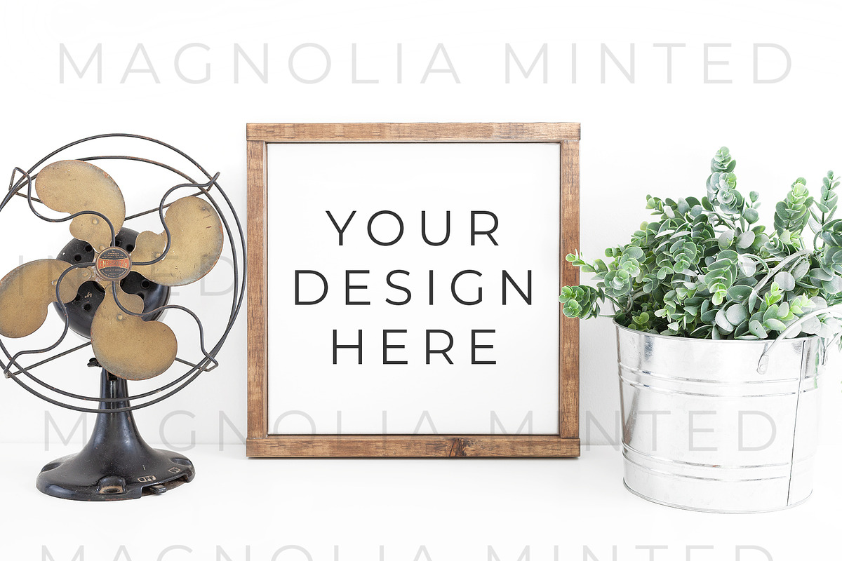 Farmhouse Frame Mockup 3 in Print Mockups - product preview 8