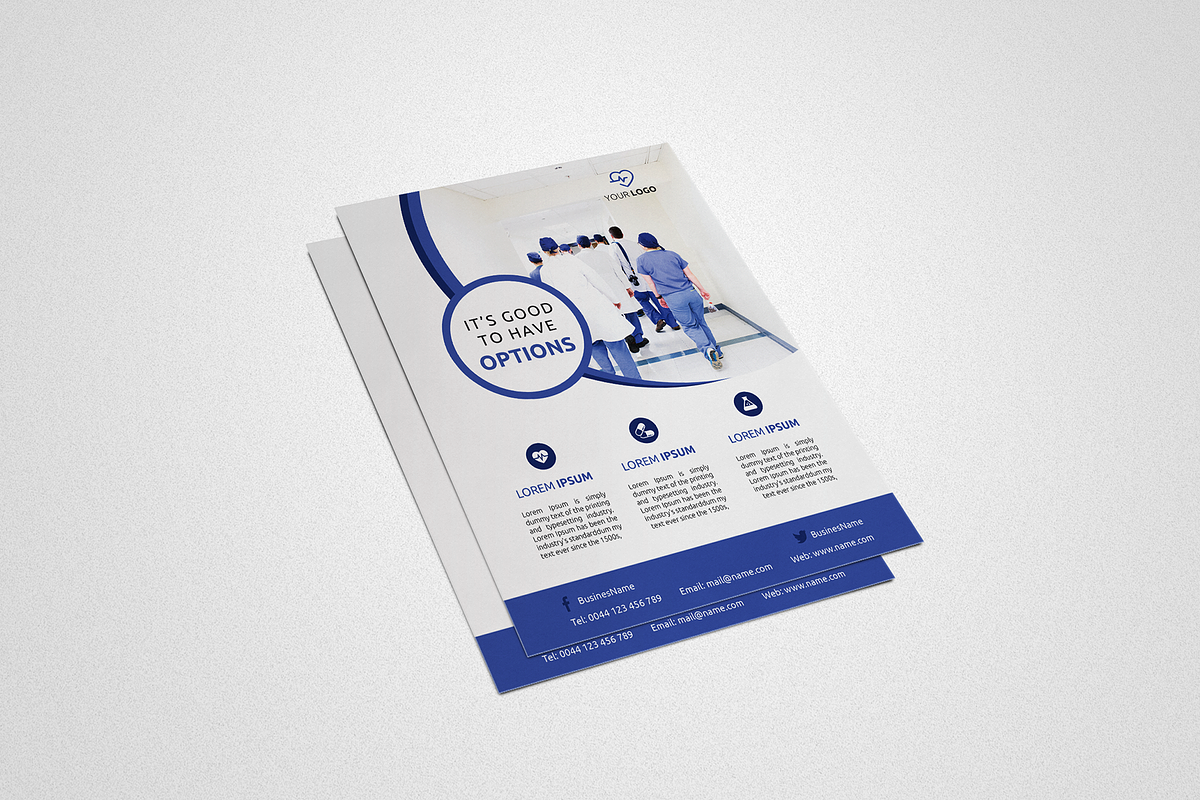 Medicine Flyer #028 in Flyer Templates - product preview 8