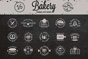 Set of vintage bakery logos vol.2