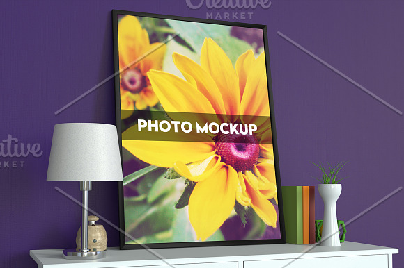 Poster and Photo Mockup 9 Scenes in Print Mockups - product preview 2