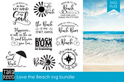 Love the Beach SVG Bundle