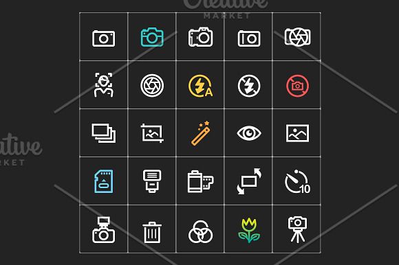 Camera Mini Icon in Camera Icons - product preview 2