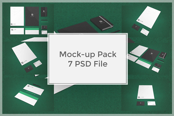 Stationery Mock-up Pack# in Print Mockups - product preview 7
