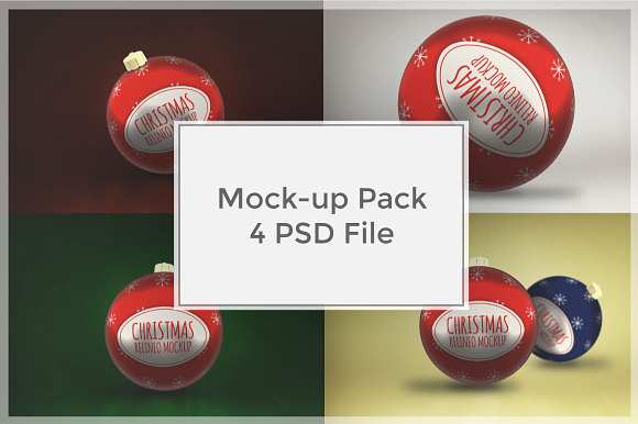 Christmas Mock-up Pack#3 in Print Mockups - product preview 4