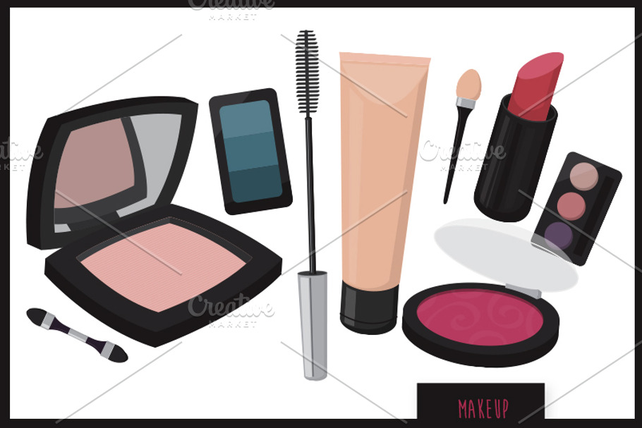 Makeup kit in Illustrations - product preview 8