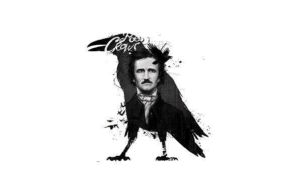 Illustration Edgar Allan Poe in Illustrations - product preview 1