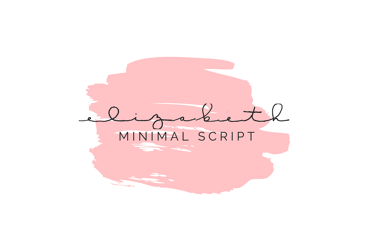 Elizabeth Minimal Font in Script Fonts - product preview 8