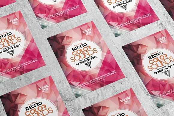 Electro Sounds 10 in Flyer Templates - product preview 3