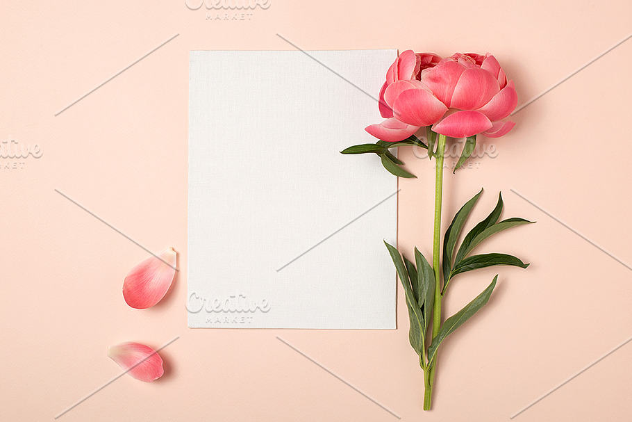 Greeting card mockup in Print Mockups - product preview 8