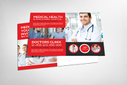 Medical Doctor Postcard Template