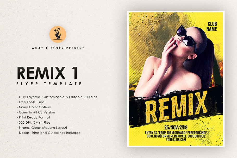 Remix 1 in Flyer Templates - product preview 8