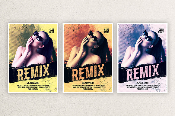 Remix 1 in Flyer Templates - product preview 1