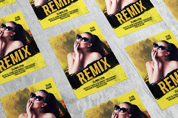 Remix 1 in Flyer Templates - product preview 4
