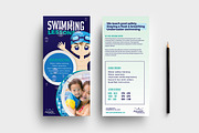 Swimming Pool DL Card Template