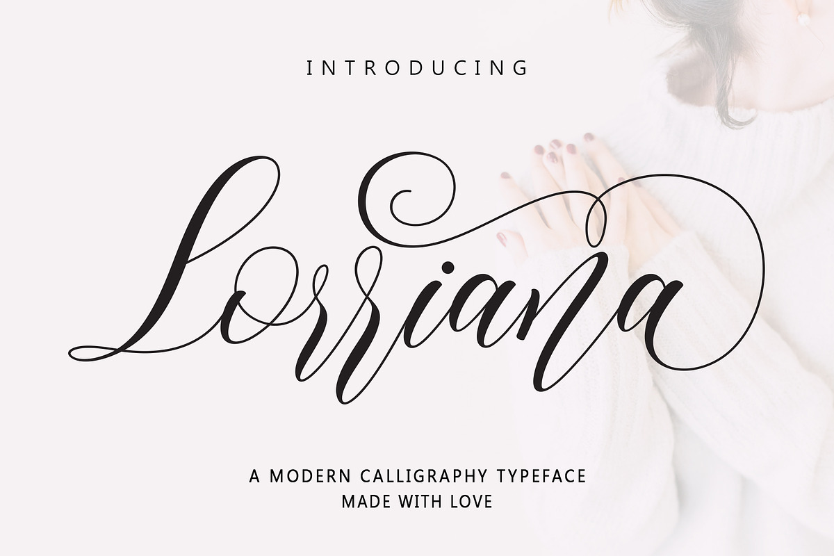 Lorriana Script in Script Fonts - product preview 8