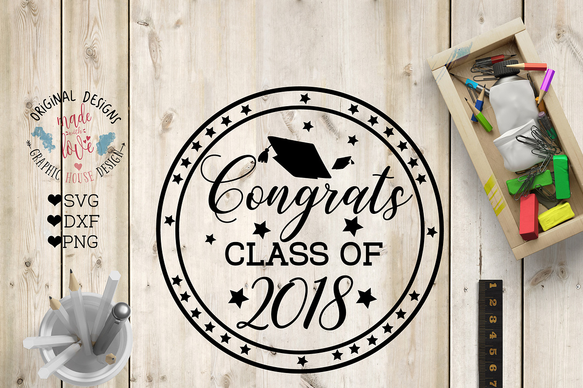 Congrats Class of 2018 Graduation in Illustrations - product preview 8