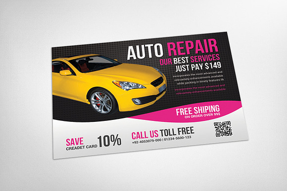 Automotive Flyer Template in Flyer Templates - product preview 1