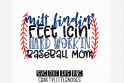 Baseball Mom Shirt Design