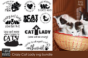 Crazy Cat Lady SVG Bundle