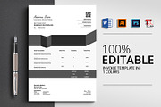 Word Invoice Templates 4 Formats
