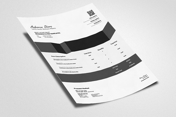 Word Invoice Templates 4 Formats in Stationery Templates - product preview 1