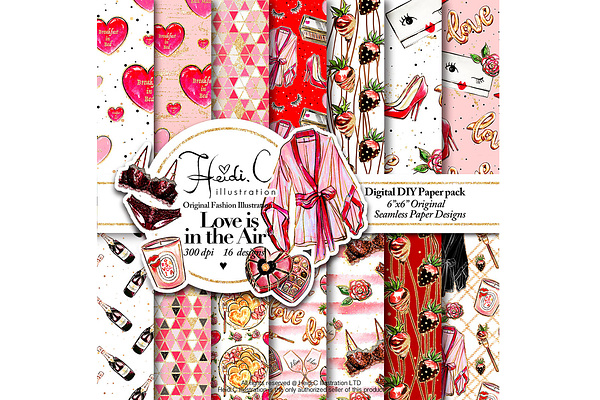 Love Is In The Air Paper Pack