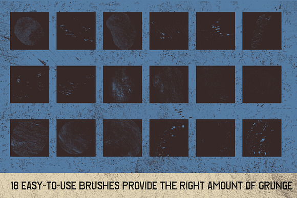 Cast Iron Grunge Brushes & Textures in Add-Ons - product preview 2