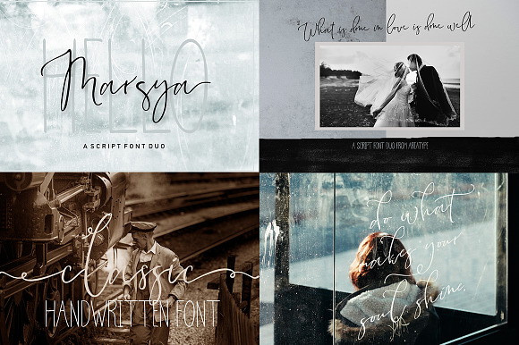 Handwritten Fonts Collection in Hand-lettered Fonts - product preview 43