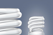 Fluorescent energy saving lamps
