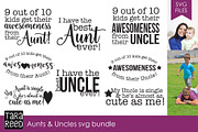 Aunts and Uncles SVG Bundle