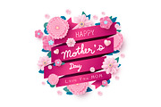 Happy mother's day design