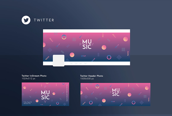 Branding Pack | Music Party in Branding Mockups - product preview 6