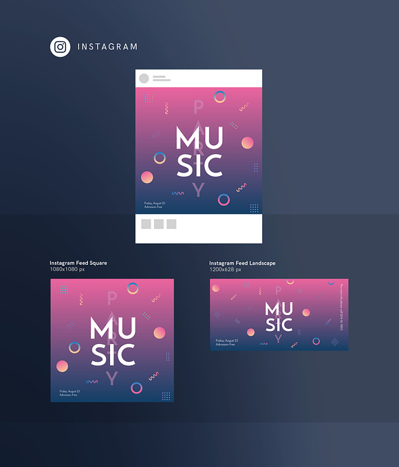 Branding Pack | Music Party in Branding Mockups - product preview 13