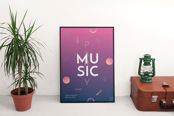 Posters | Music Party in Flyer Templates - product preview 2