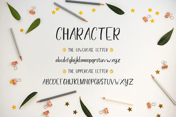 Moonlight Brush Font in Scrapbooking Fonts - product preview 7