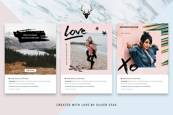 ANIMATED Hand-Drawn Instagram Posts in Instagram Templates - product preview 1