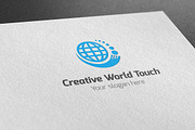 Creative World Touch Logo