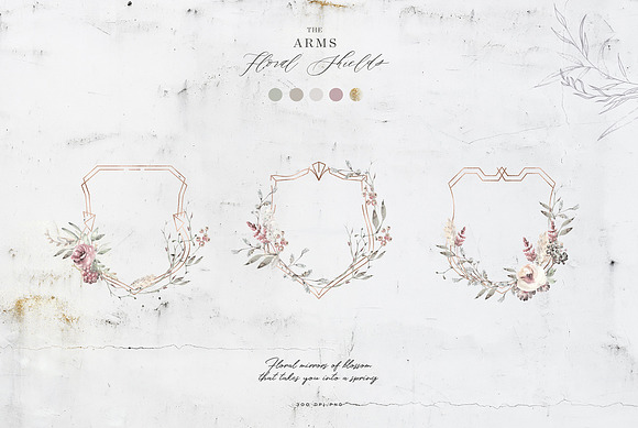 Floral Fields Alphabet&Graphics in Illustrations - product preview 25
