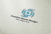 Creative Storm Design Logo