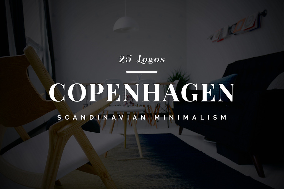 Copenhagen - 25 Minimalistic Logos in Logo Templates - product preview 8