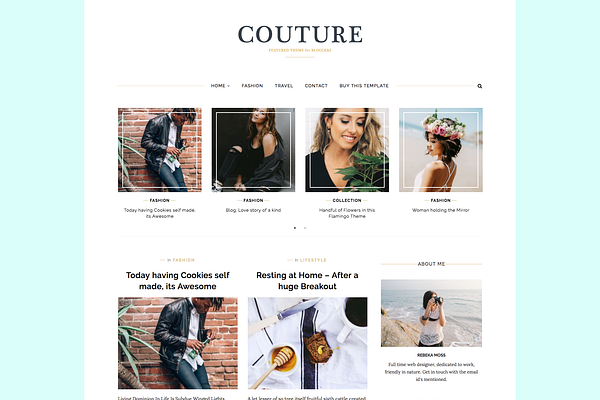 Couture Grid Wordpress Theme