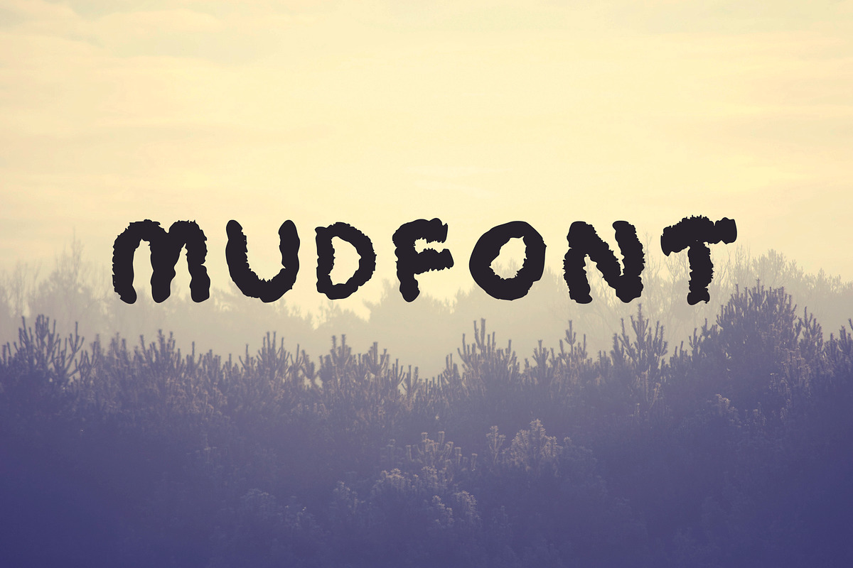 MudFont in Display Fonts - product preview 8