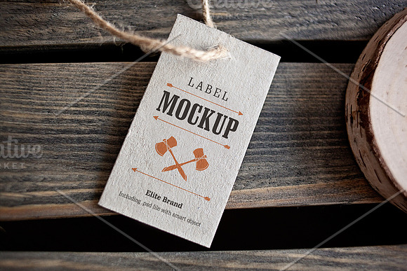 Labels - 9 photo mockups in Product Mockups - product preview 2