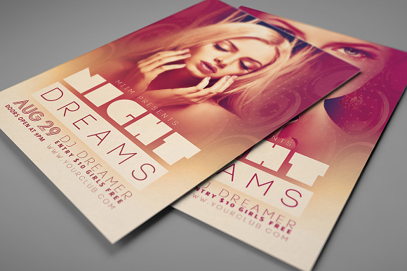 Minimalistic Party/Show Flyer 12 in Flyer Templates - product preview 2
