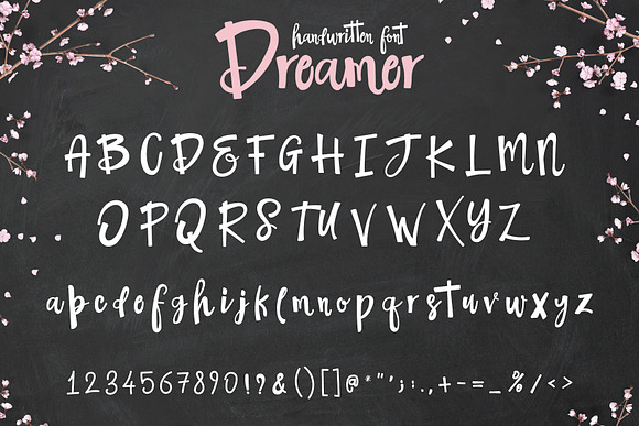The Dreamer Font in Script Fonts - product preview 6